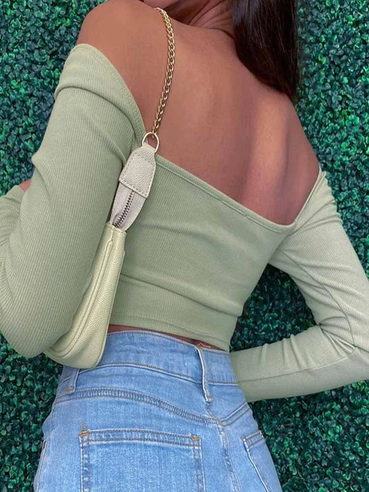 Casual crop top
