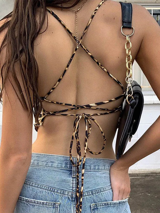 crop top leopard