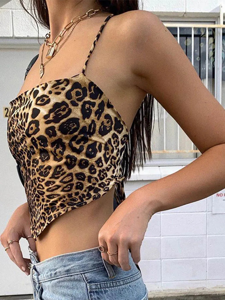 crop top leopard