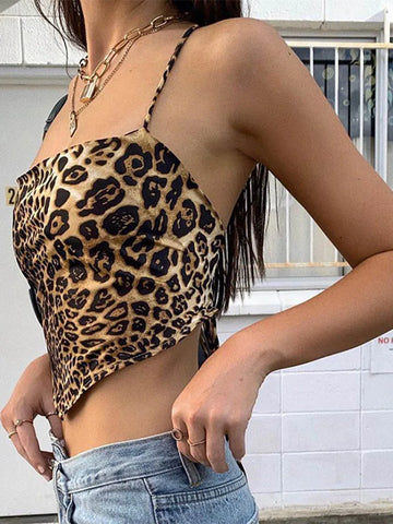 crop top leopard
