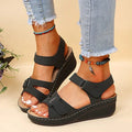 Comfort Flex Wedge Sandals - Vellah