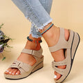 Comfort Flex Wedge Sandals - Vellah