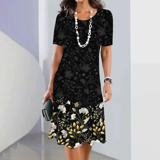 Loose Midi Dress Heloísa - Vellah