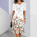 Loose Midi Dress Heloísa - Vellah