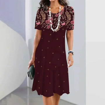 Loose Midi Dress Heloísa - Vellah